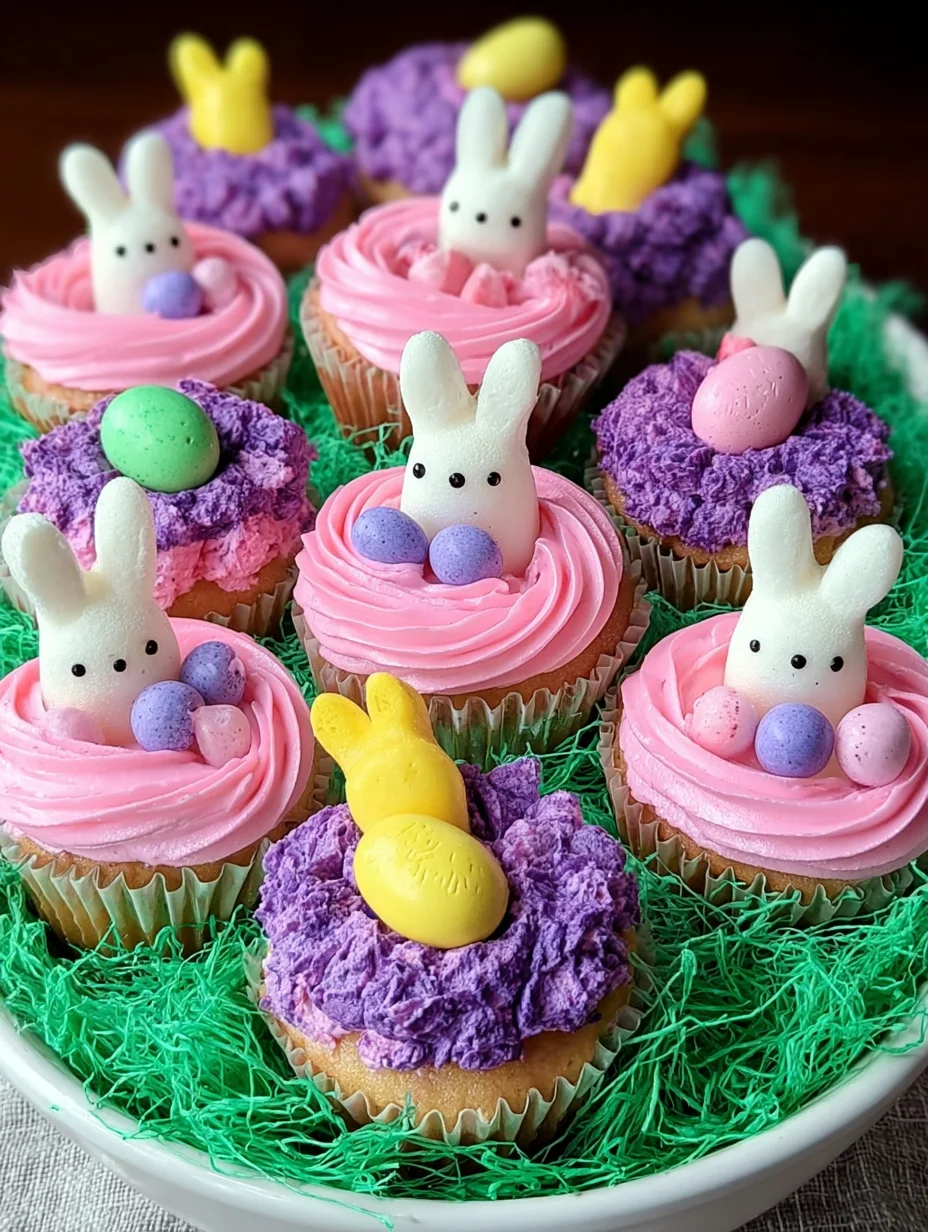 Easter Basket Cupcakes