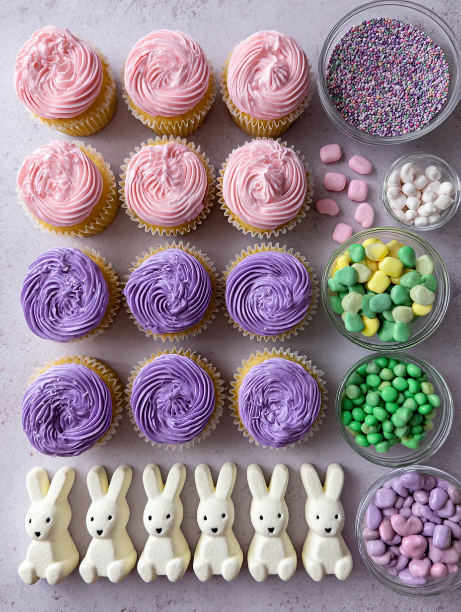 Easter Basket Cupcakes