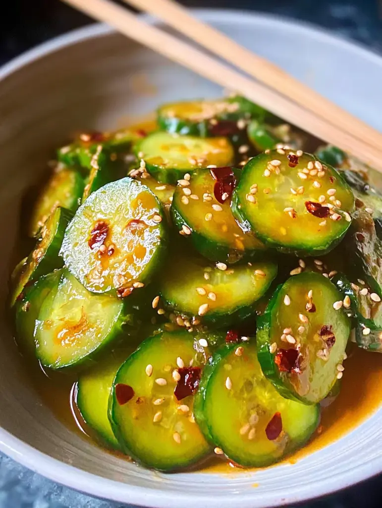 Easy Asian Cucumber Salad