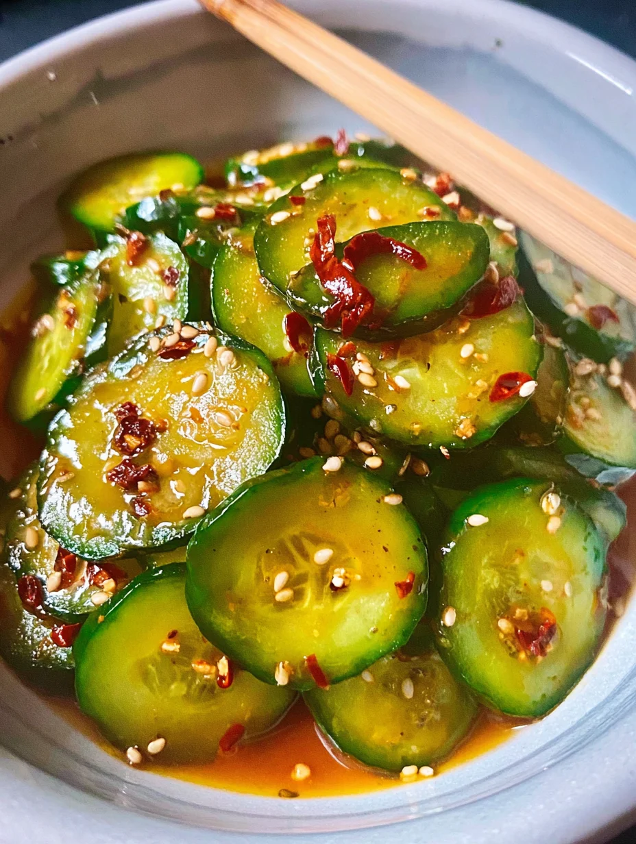 Easy Asian Cucumber Salad
