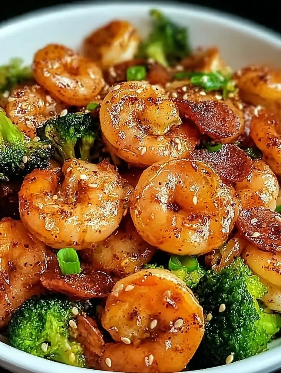 High-Protein Honey Garlic Shrimp