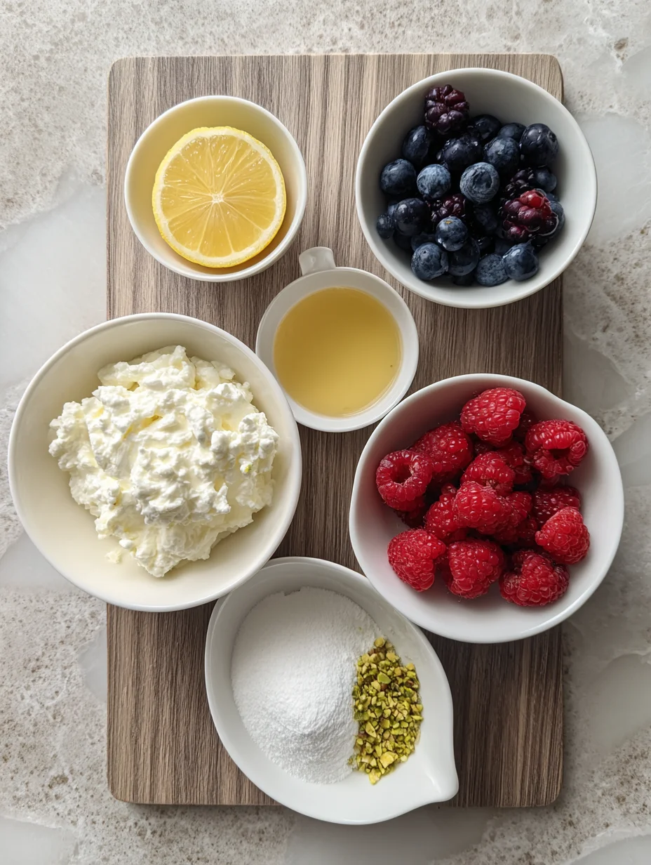 High Protein Lemon Cottage Cheese Pudding