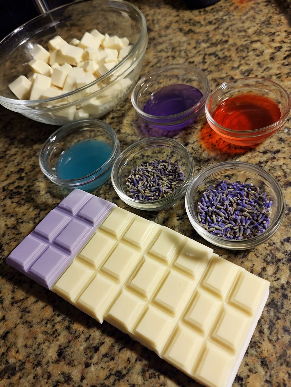 Honey Lavender White Chocolate Truffles