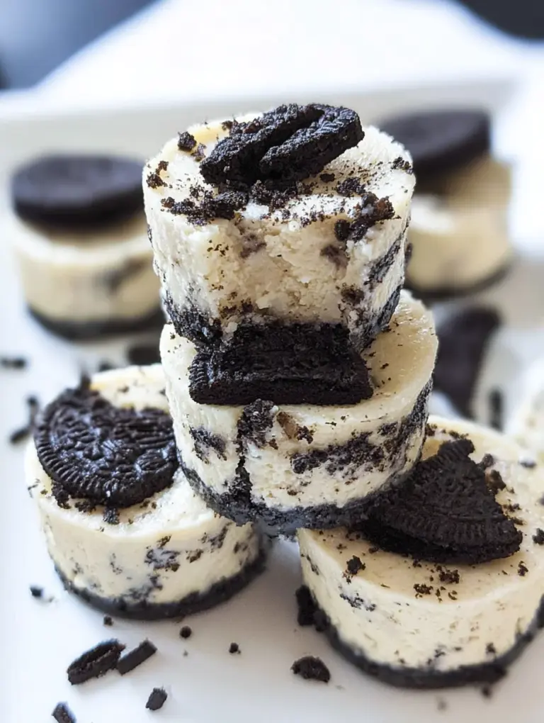 Oreo Cheesecake Bites