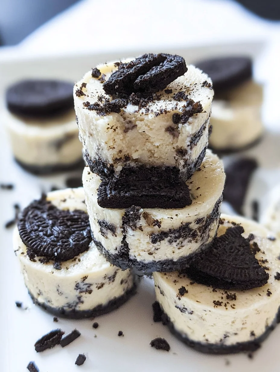 Oreo Cheesecake Bites