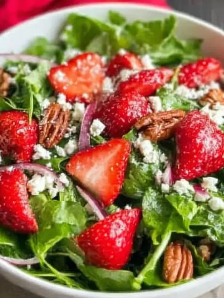 Quick Easter Strawberry Spring Salad