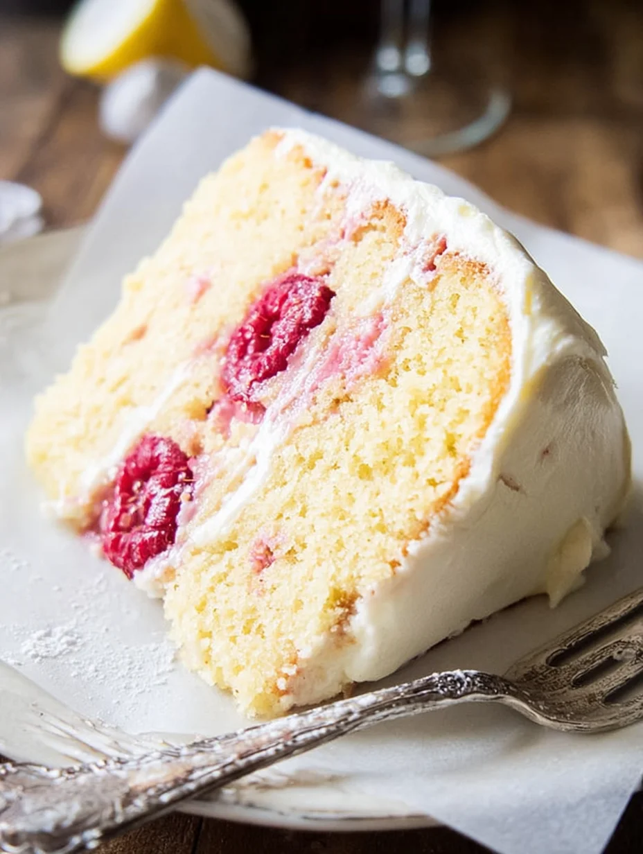 Raspberry Lemon Cake