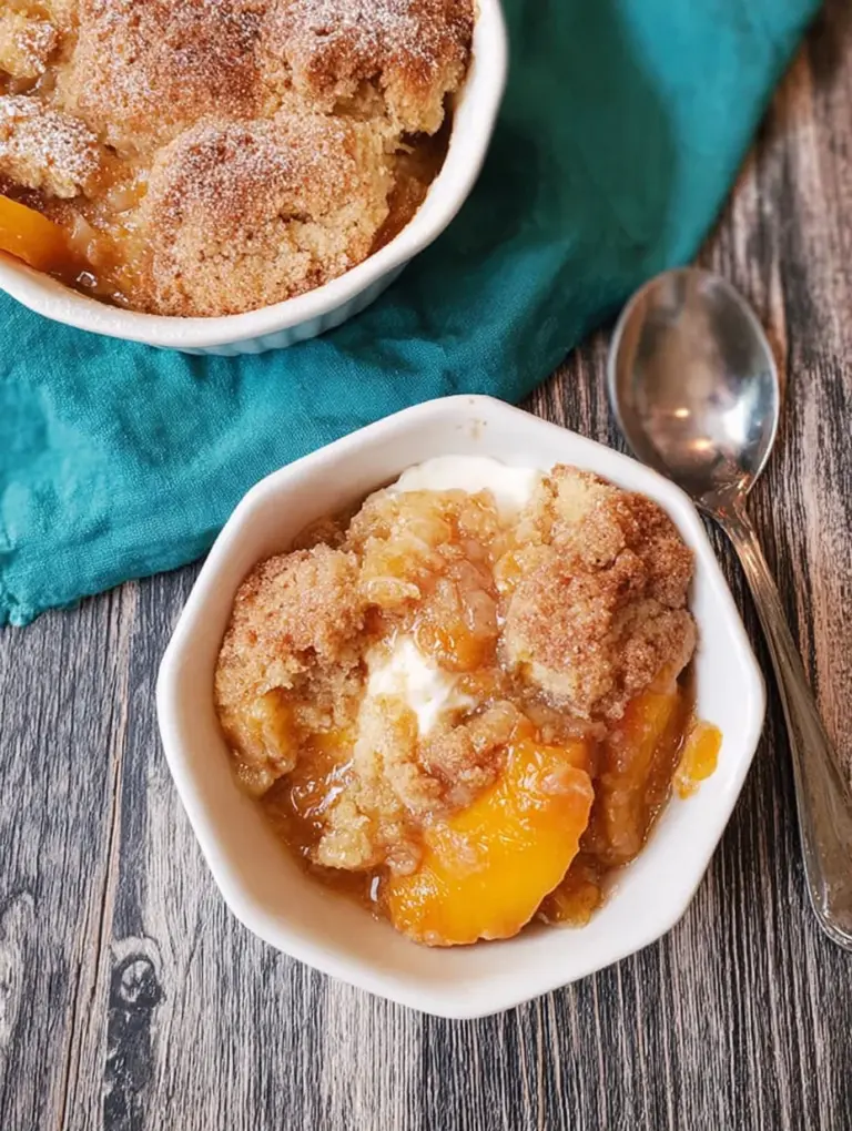 Southern Peach Cobbler