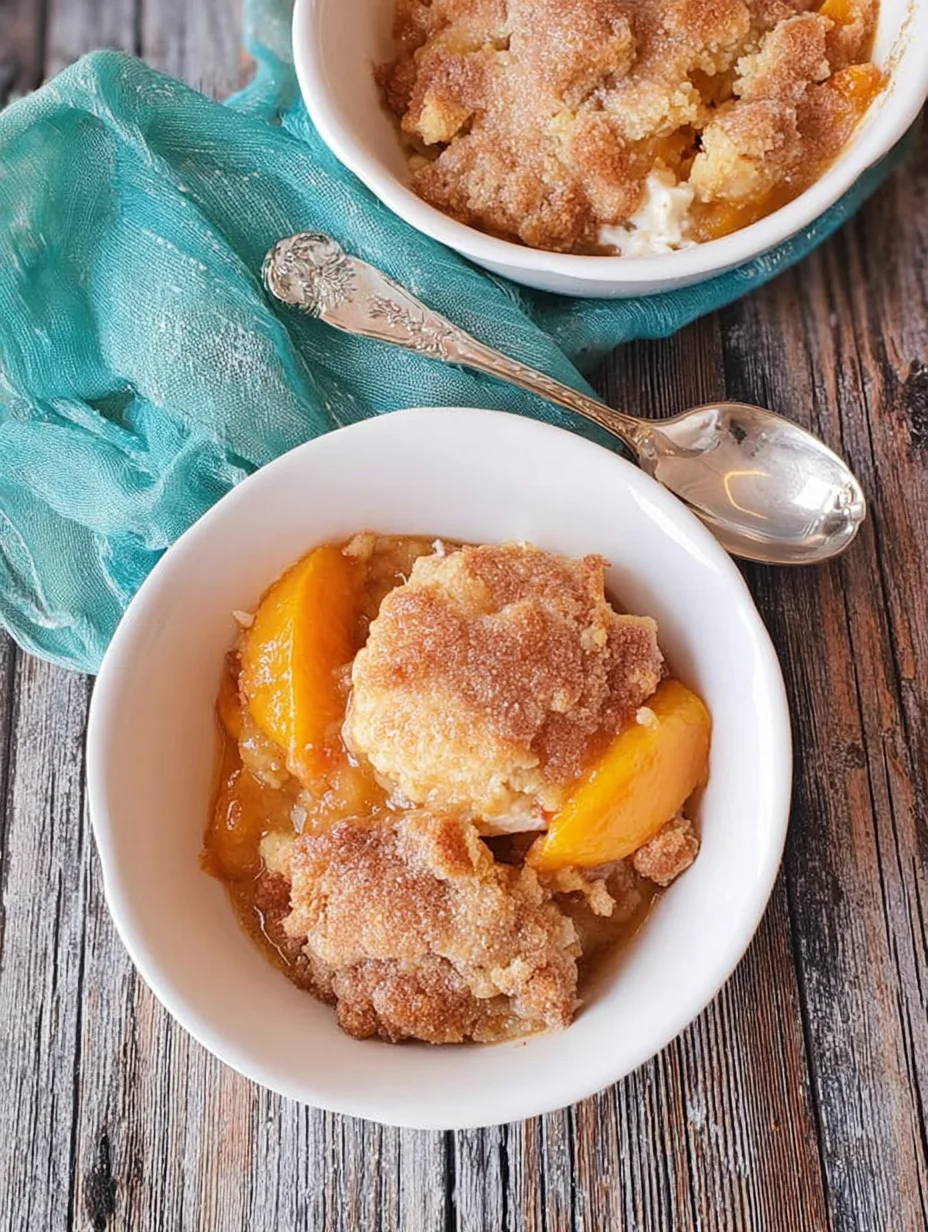 Southern Peach Cobbler