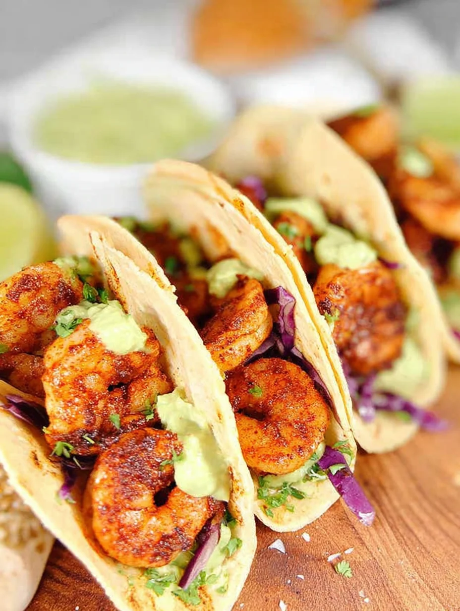 Spicy Shrimp Tacos