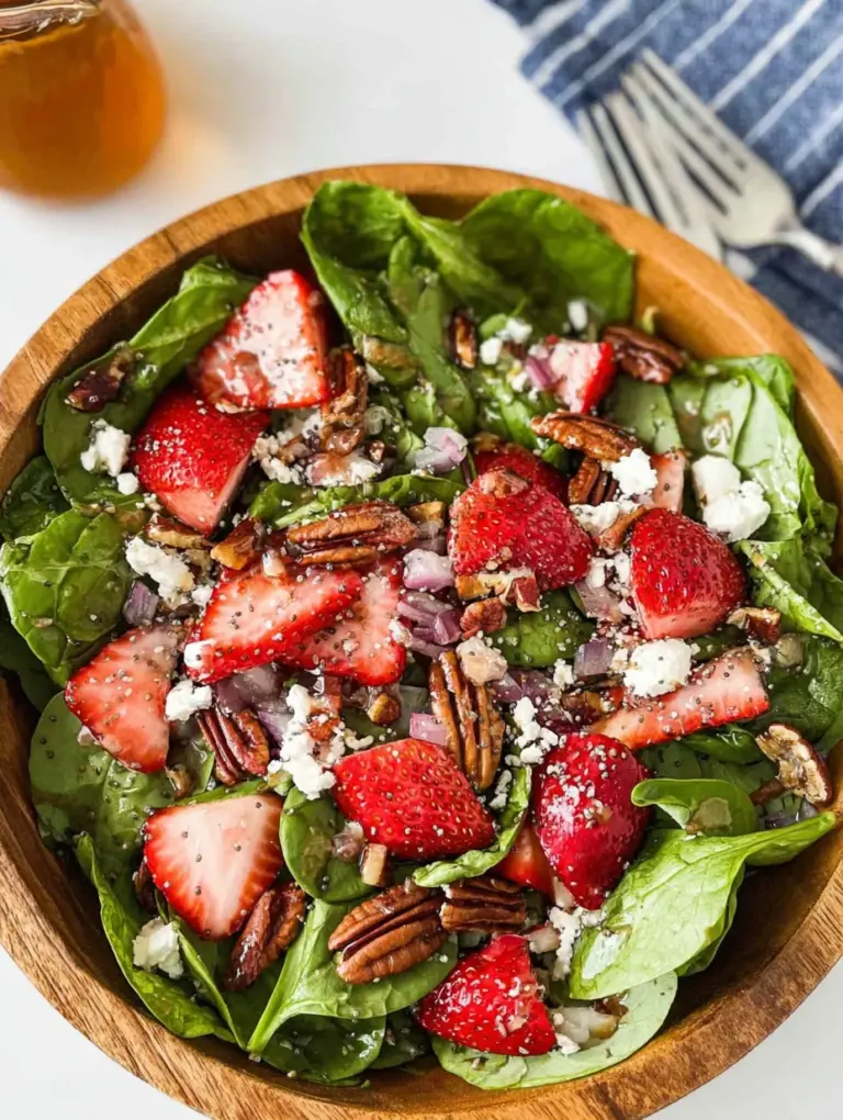 Spinach Strawberry Salad
