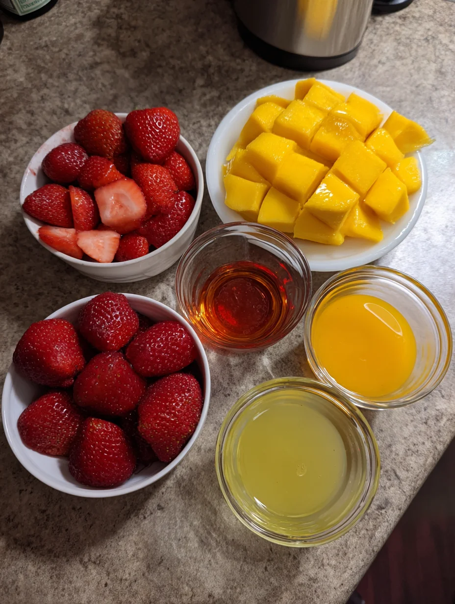 Strawberry Mango Margarita