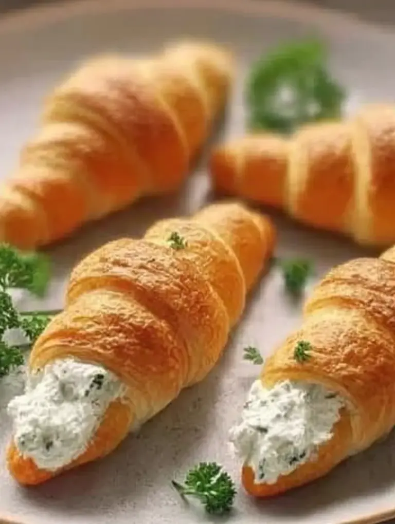 Stuffed Crescent Roll Carrots