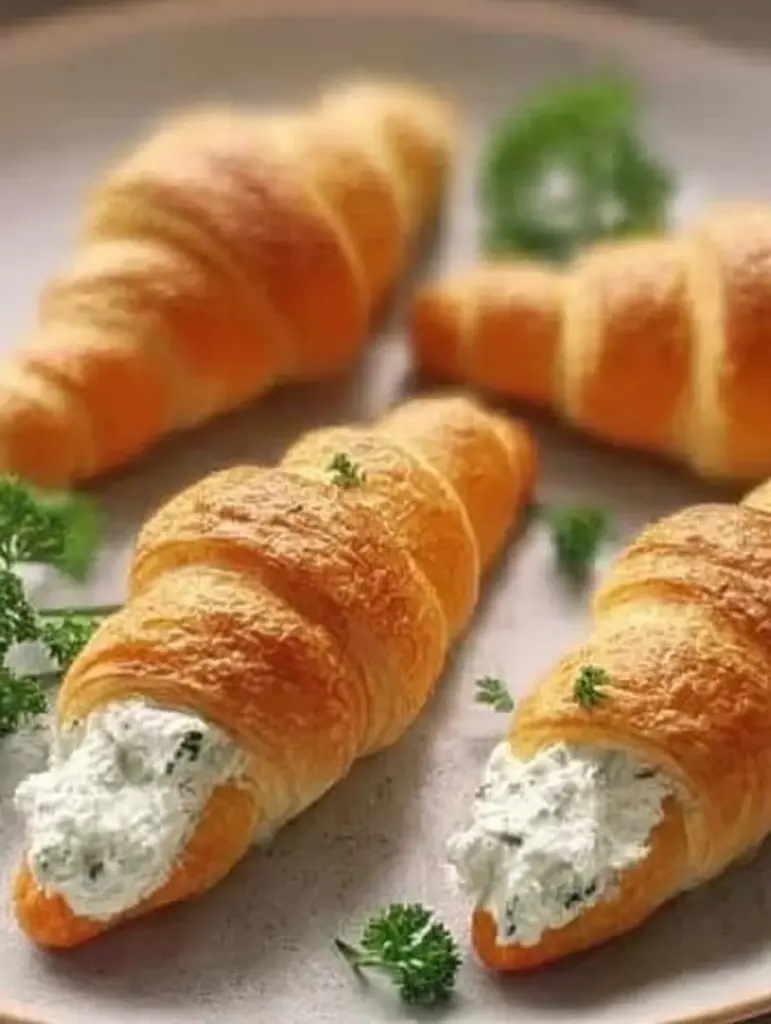 Stuffed Crescent Roll Carrots