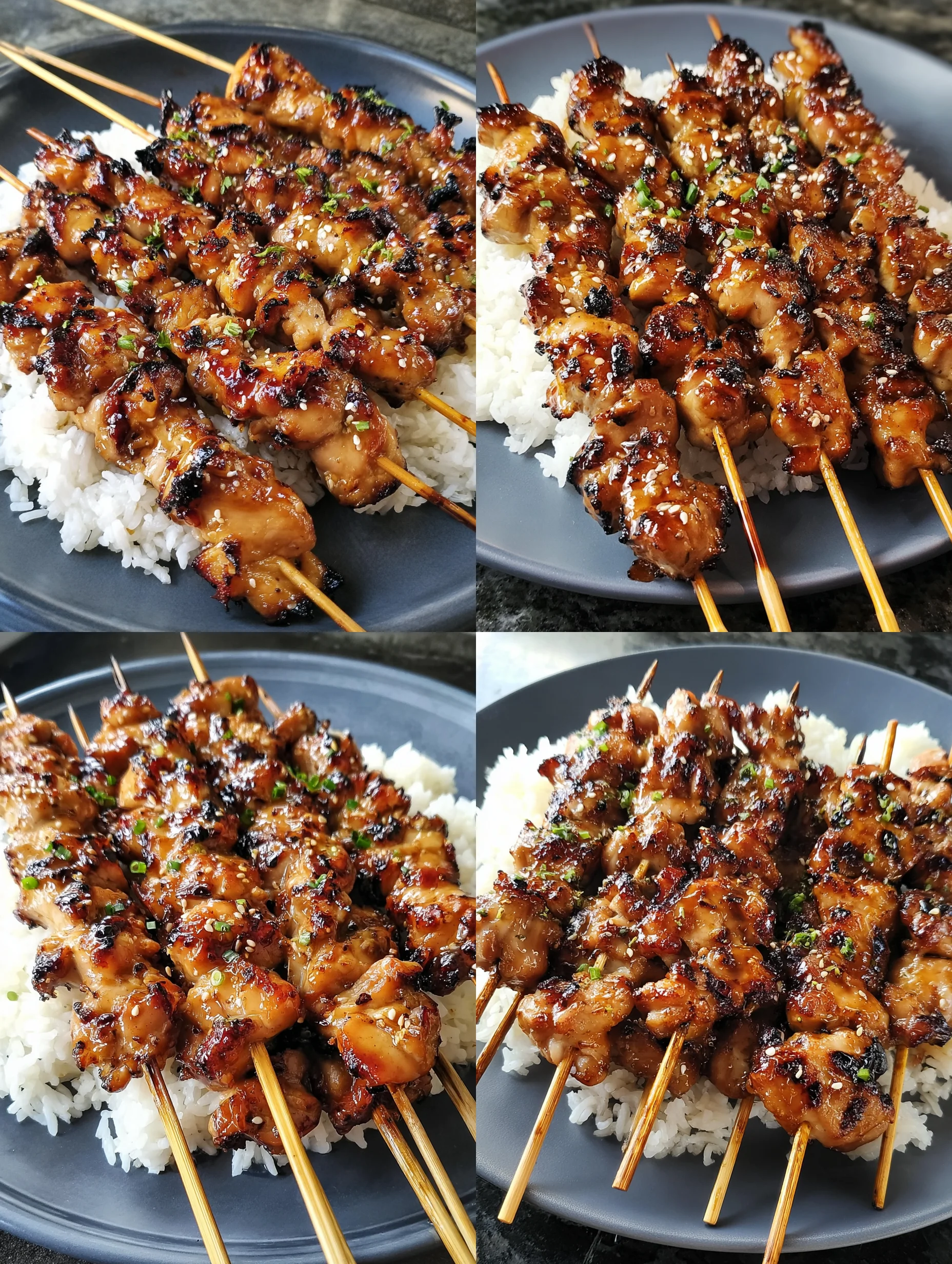 Teriyaki Chicken Skewers
